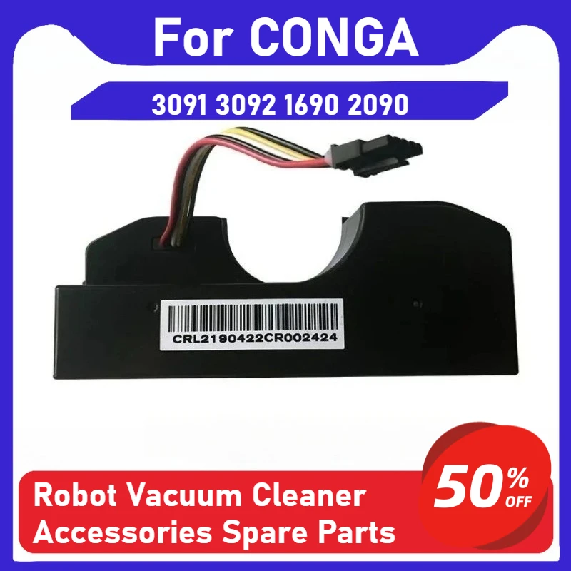 

Battery for Conga 3090 Replacement for CONGA 3091 3092 1690 2090 6800mAh Robot Vacuum Cleaner Accessories Spare Parts