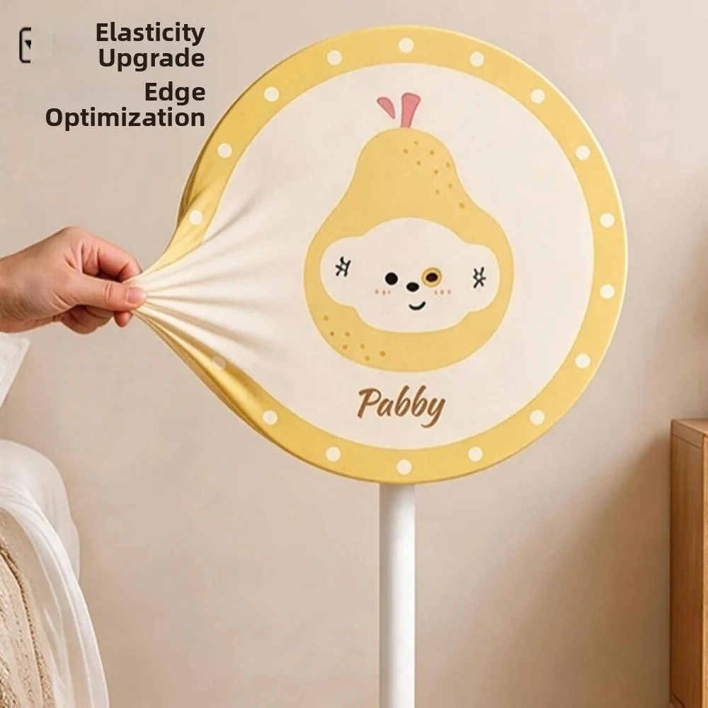 Full Coverage Fan Dust Cover Moisture Resistant Thickened Electric Fan Cover Decorative Pattern Reusable Pedestal Fan Cover