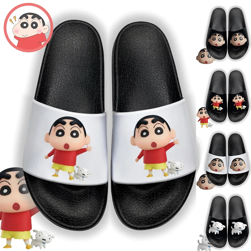 

Crayon Shin-chan Slippers Cartoon Cute Summer Thick Bottom Non-slip Sandals Fashion Creative Anti-odor Outside Wear Beach Shoes