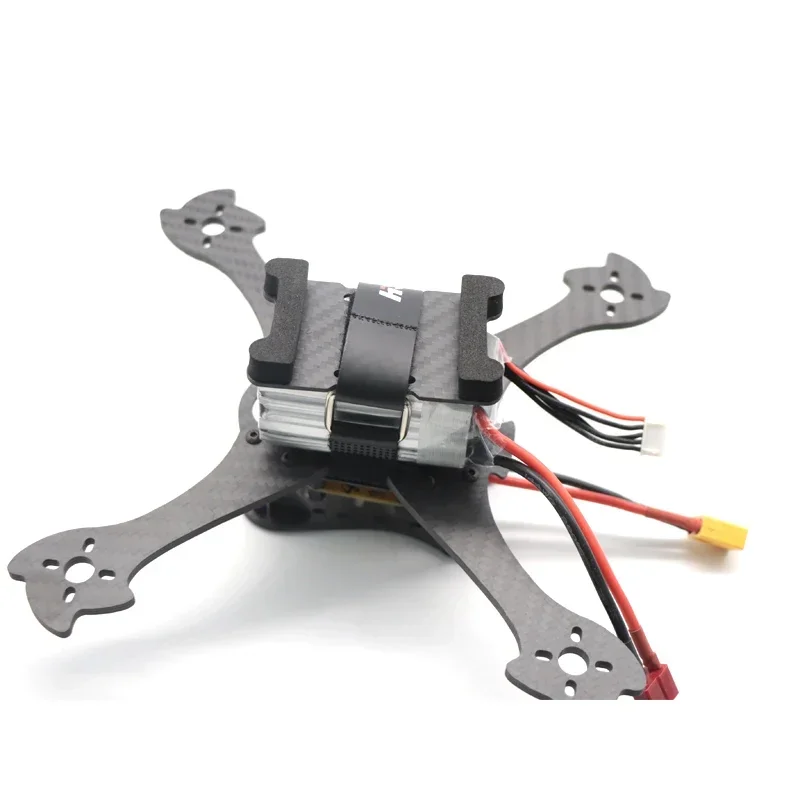Under-Mounted Battery Protection Plate Carbon Fiber with Foam - 45X75mm / 45X85mm / 45X95mm