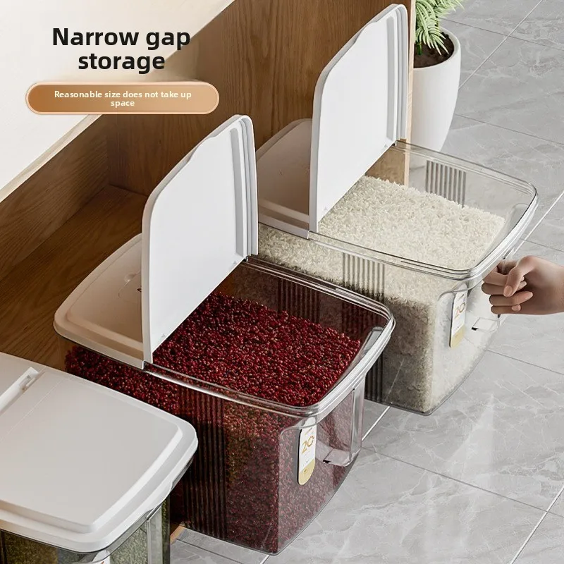 Airtight Rice Storage Container with Insect Proof Design for Kitchen
