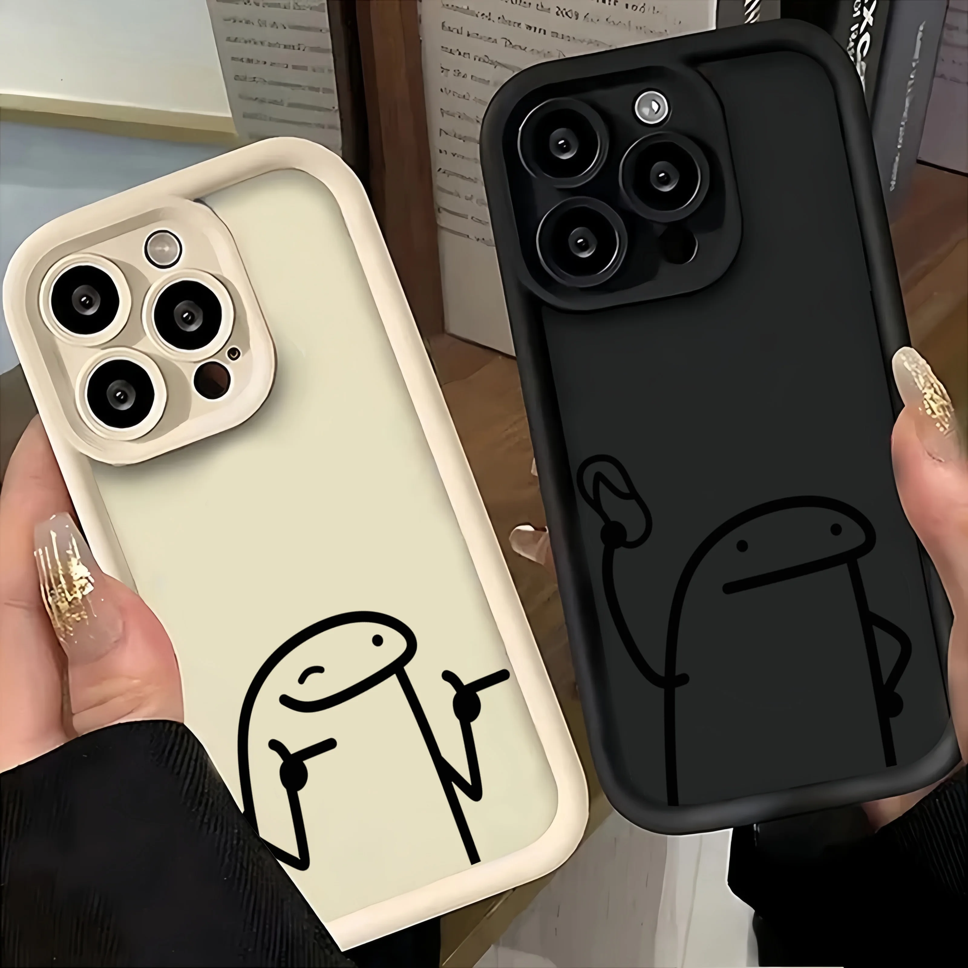Cartoon Funny Stickman Phone Case For Xiaomi Redmi Note 14 13 12s 12 11 10 9s 9 8 7 Pro Plus 4G 5G Soft TPU Back Cover - view 2