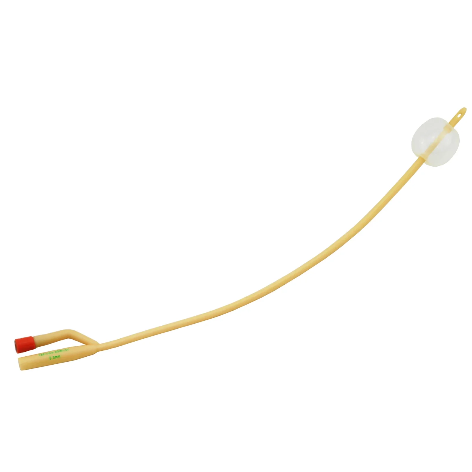 （10 pieces）Silicone Coated 2-way Adult Standard Latex Foley Catheter