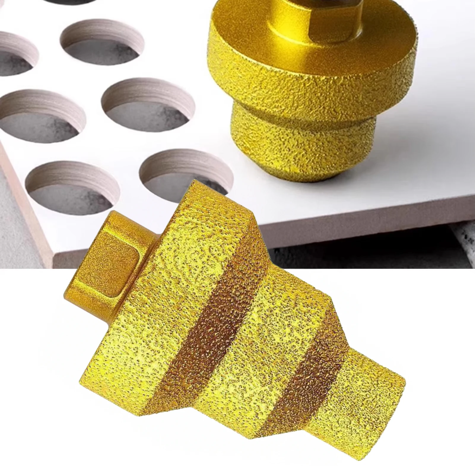 

Three-step Diffuser Effective Diamond A Magic Tool For Chamfering And Trimming Core Drill Bit 20-35-50mm Ceramic Hole Expander