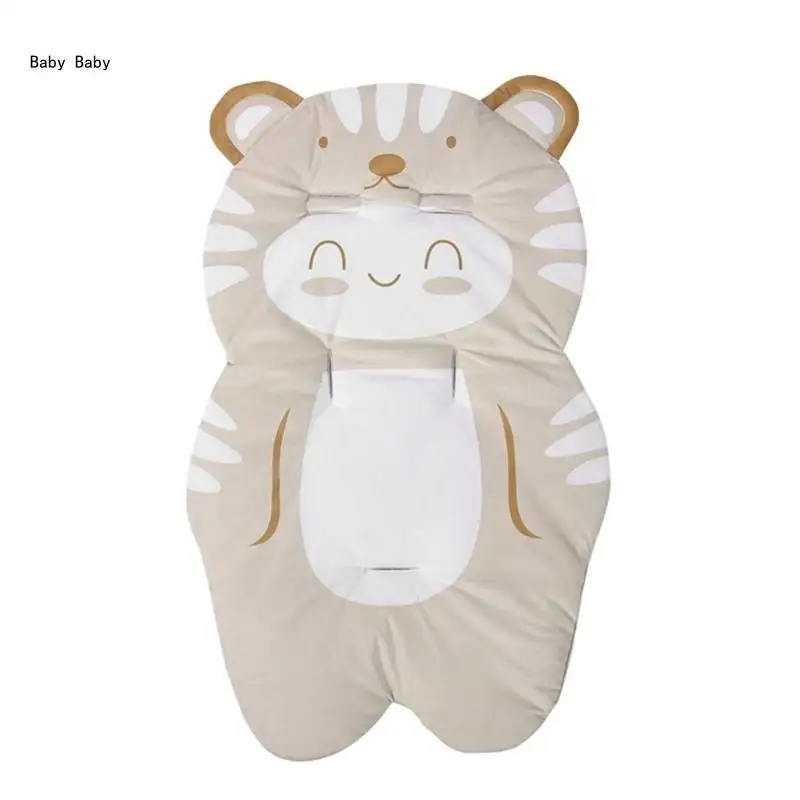 

Cute Cartoon Baby Stroller Pad Car Seat Cushion Breathable Infant Seat Pad Mattress Pushchair Dinning Chair Accessory