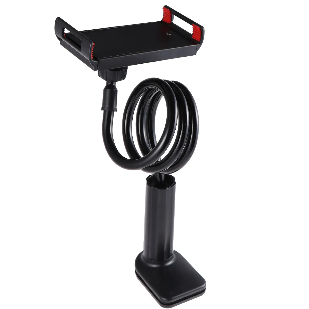 Tablet Holder Stand Adjustable Phone Desktop Halloween Christmas New Year Phone Tablets Stand Desktop Phone Stands Black