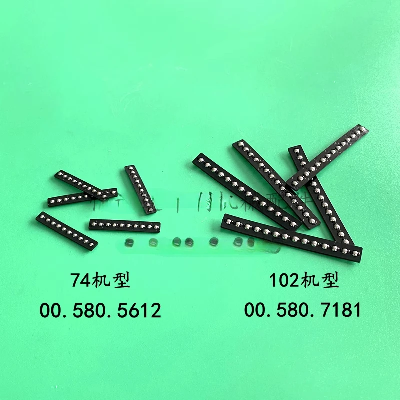 

2 pairs for Heidelberg press tension gauge linear/planar bearing 00.580.7181/00.580.5612