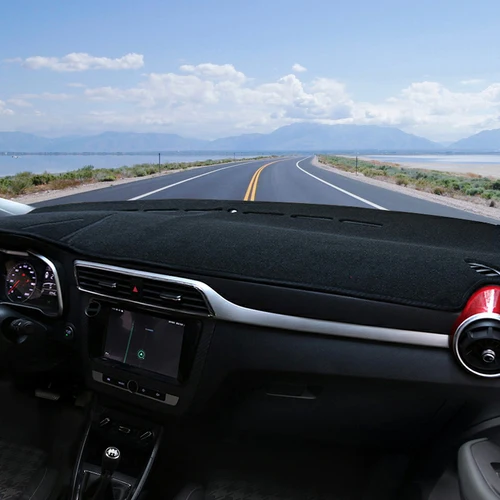 Imagen 2 del producto Para MG ZS EZS EV 2017 2018 2019 2020 2021 2022 2023 2024 cubierta parasol para salpicadero de coche escritorio de instrumentos accesorios de alfombrilla antideslizante