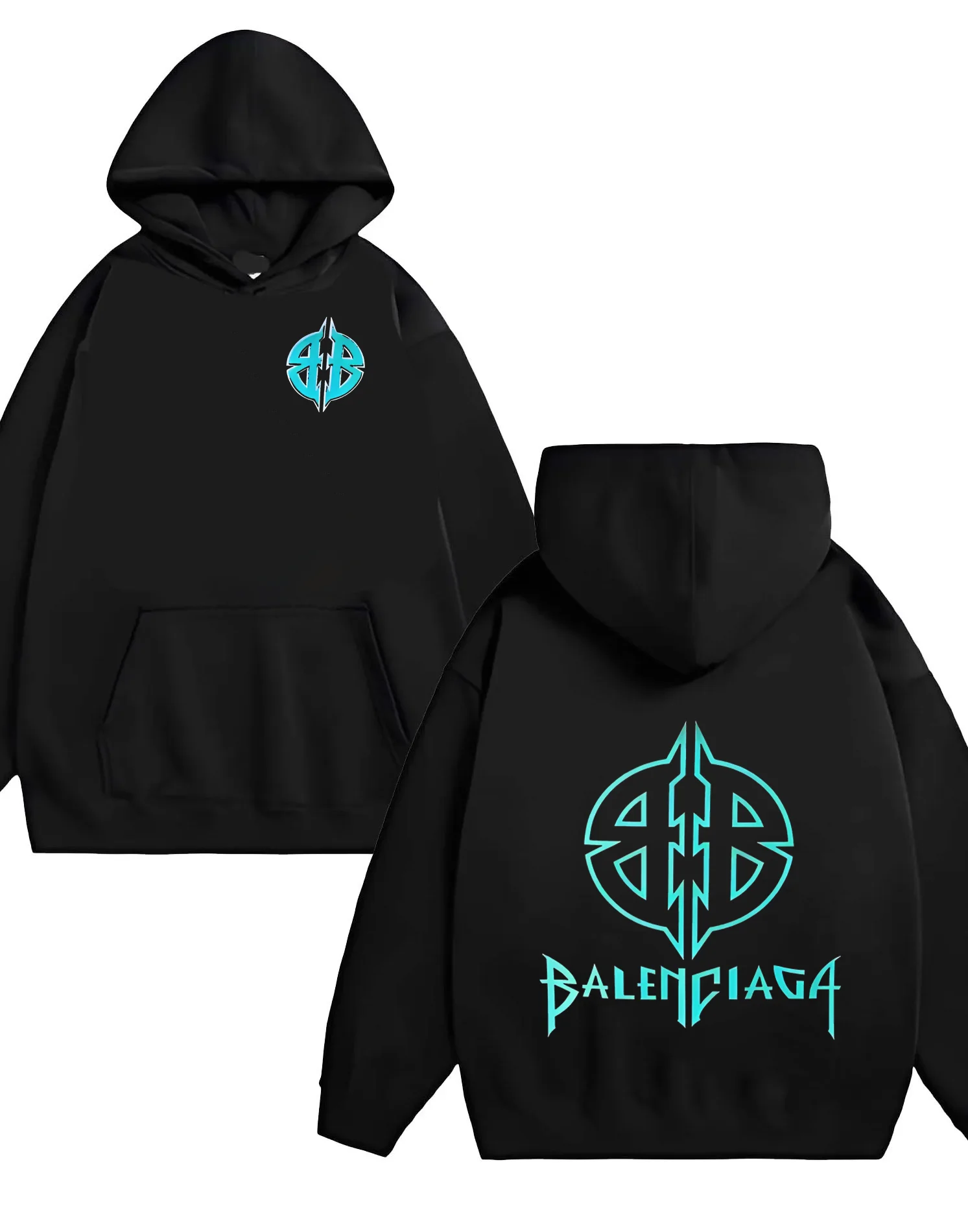 La nuova felpa con cappuccio pesante 330G alla moda e alla moda del 2025 con stampe di lettere è adatta sia per uomini che per donne