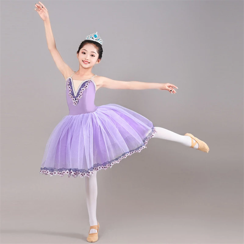 

Ballet Dress Dance Wear Party Princess Children Clothing Women Kids Clothes Woman Leotards for Girls Ballet Tutu Dance Costume