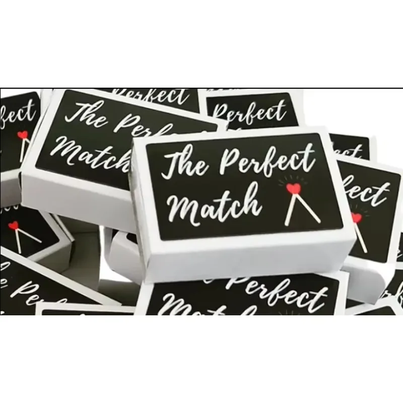 PERFECT MATCH (Gimmicks and Online Instructions) by Vinny Sagoo Card Magic and Trick Decks Close Up Performer Mentalism Props