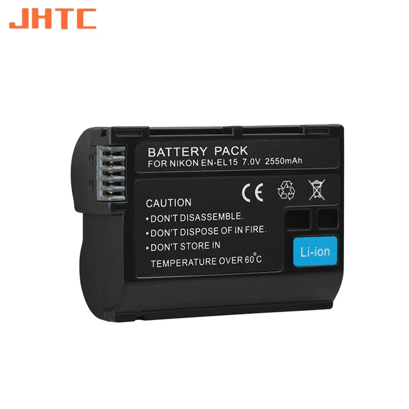 EN EL15 EN-EL15 Battery 2550mah For Nikon DSLR D7000 D7100 D7200 D600 D610 D800 D800E D810 D81 L15 ENEL15  Camera Batterie