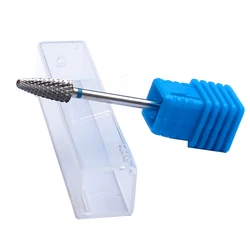 1pcs Carbide Nail Drill Bit Milling Cutter For Manicure Pedicure Burrs Accessories Nails Art Tool Shank Carving Polishing