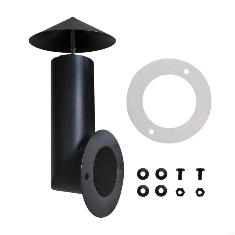 

Q81C Пеллетный гриль для копчения, запасные комплекты дымоходных труб, гриль из нержавеющей стали, дымоход для копчения, дымоход