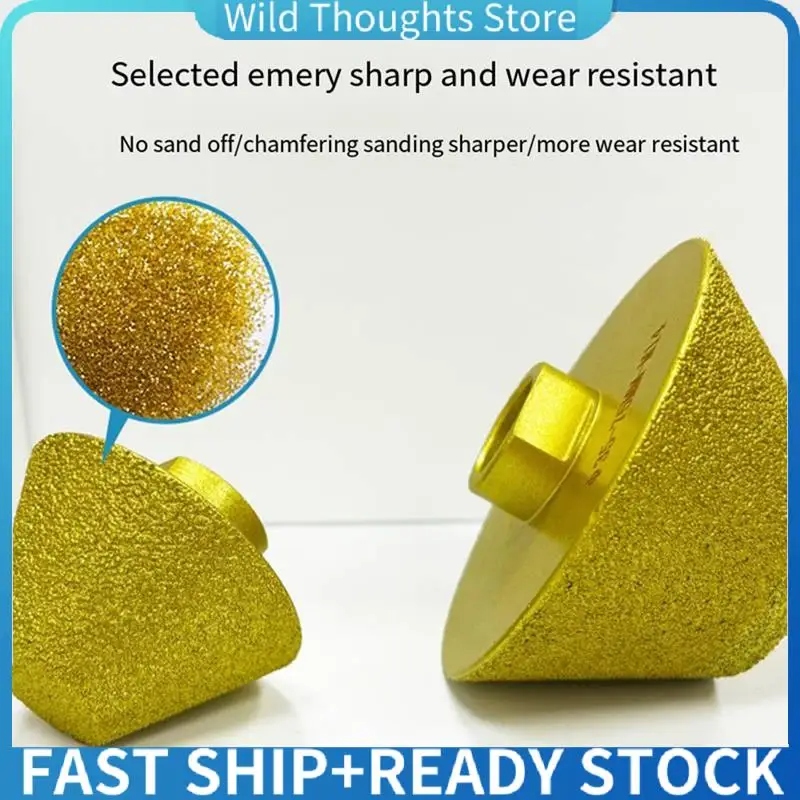 

M14 Brazed Diamond Grinding Head, Tile Chamfering Machine, Trimming Machine, Drill Bit, Grinding Heads-[Qahk]