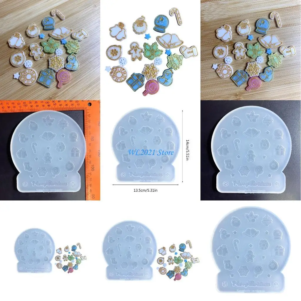 

G5GC Наполнители для зыбучих песков Форма для смолы Силиконовая форма для полых шейкеров