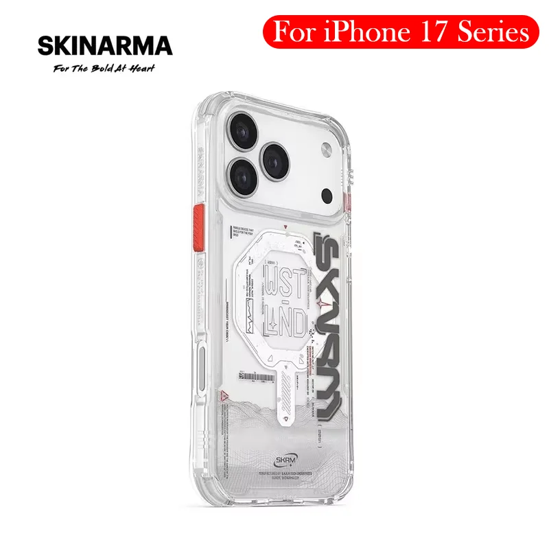 

SKINARMA Case For iPhone 17 Pro Max Wireless Charging Back Cover Case for iPhone 17 Pro