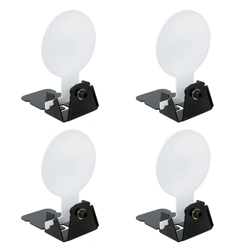 

4X Small Miniature Inverted Target Metal Shooting Practice Targets Manual Reset Practice Targets