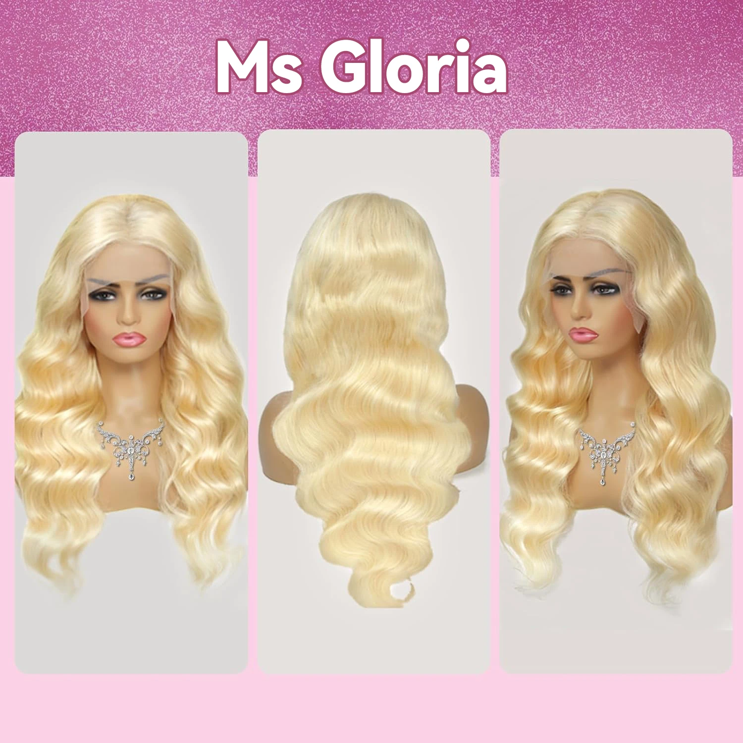 باروكة شعر بشري أشقر 613 بطول - مراجعة 613 Blonde Body Wave Lace Front Wig وسعره