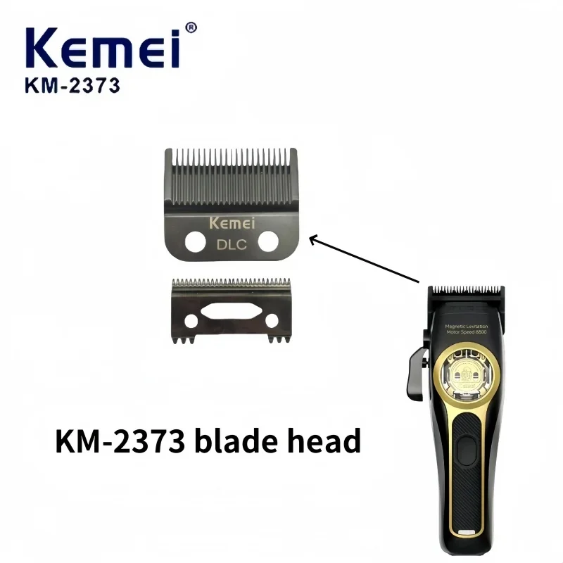 

Kemei KM-2373 Hair Clipper Accessories – Original Replacement Blades Hair Clipper Blade Cutter Head Trimmer Heads for KM-2373