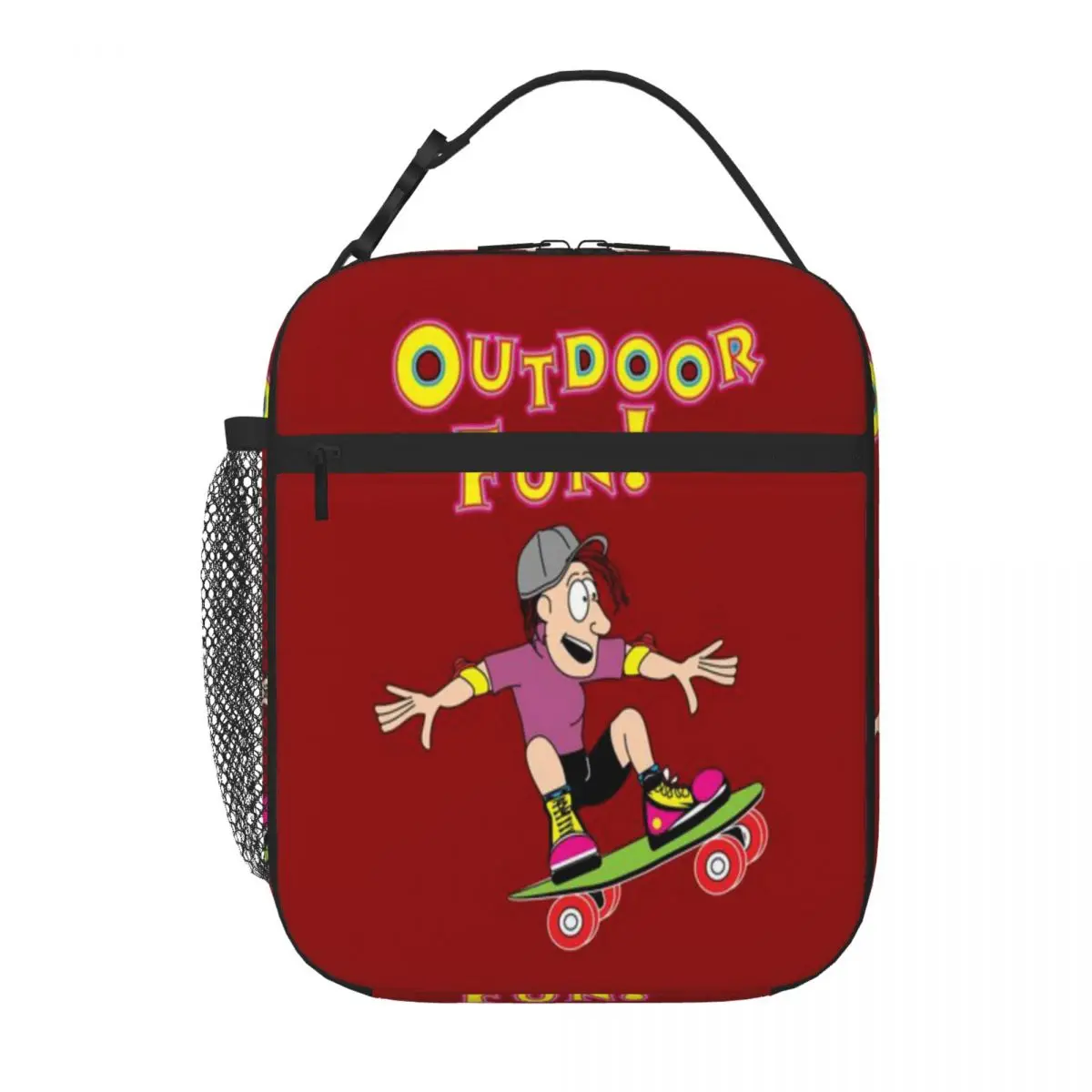 Hot Sale Outdoor Fun - Skate Boarding Matte Finish Thermal Food Carrier Weight Loss Diet Leakproof Lunch Bag