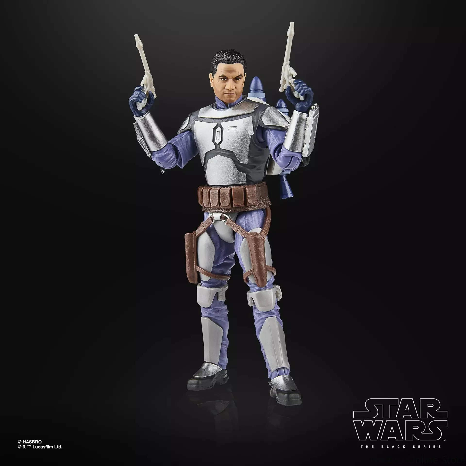 [Prevendita aprile] Hasbro STAR WARS The Black Series Jango Fett Action Figures, veicoli e giochi di ruolo da 6 pollici G2566