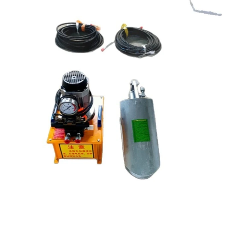 Pipeline partial repair jack, electric hydraulic fish bill top, pipeline collapse jacking duck bill top