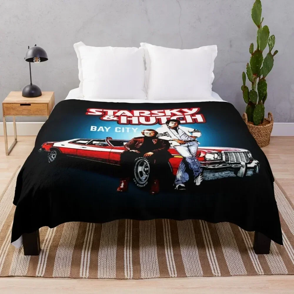 

Starsky and Hutch TV series Throw Blanket Soft Warm Blanket Gift for Grandparents