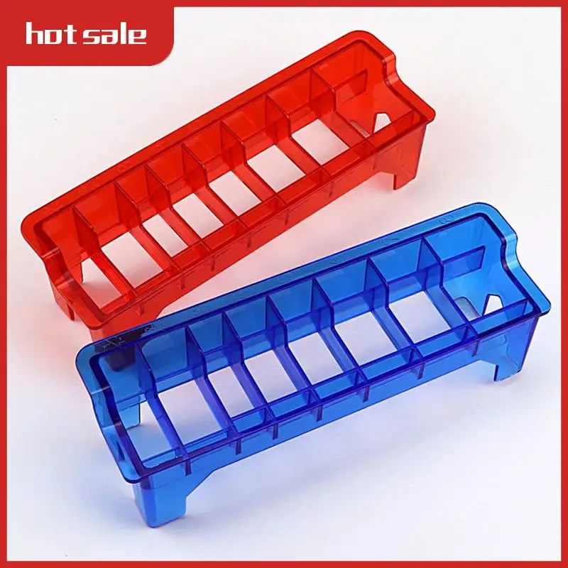

BEAU-8 Grid Guide Li Mit Comb Storage Box Electric Hair Clipper Rack Holder Organizer Case Barber Salon Hairdressing Tools