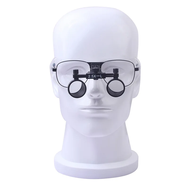 Head wear 2.5 times 3.5 times optical glass lenses high definition surgical glasses ENT surgical magnifying glass