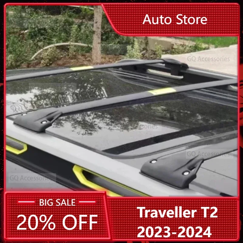 

Car Aluminum Roof Rack Crossbar Modified Roof Rack Fit for cherry Jetour Traveller T2 2023 2024 Jetour T2