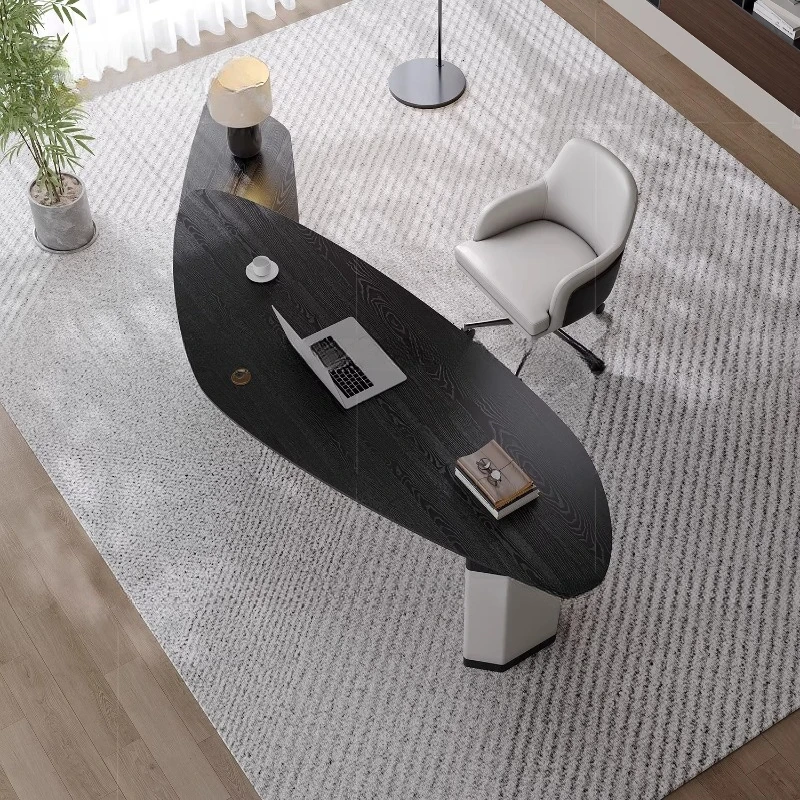 

Adjustable Executive Office Desk Shelves Lshaped Display Office Desk Reception Conference Escritorio Oficina Trendy Furniture