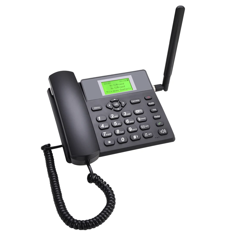 4G wireless fixed line phone supports dual Sim card with WIFI desktop phone