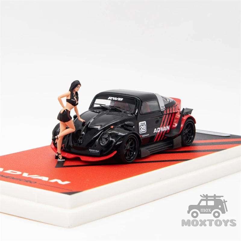 Time Micro 1:64 RWB Targa ADVAN Diecast Model Car