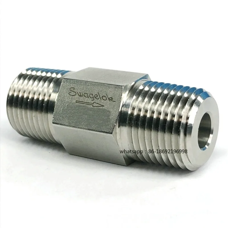 SS-8C-1/3 SS-8C-10 Stainless Steel Poppet Check Valve with Fixed Pressure 1/2 In. Tube Fittings General Mechanical Components