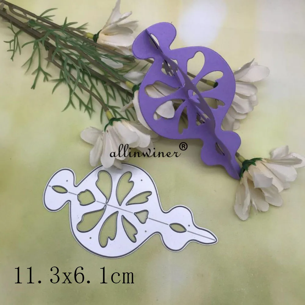 5 Kinds of 3D Flower bell Metal Cutting Dies for DIY Scrapbooking Album Paper Cards Decorative Crafts Embossing Die Cuts image 2