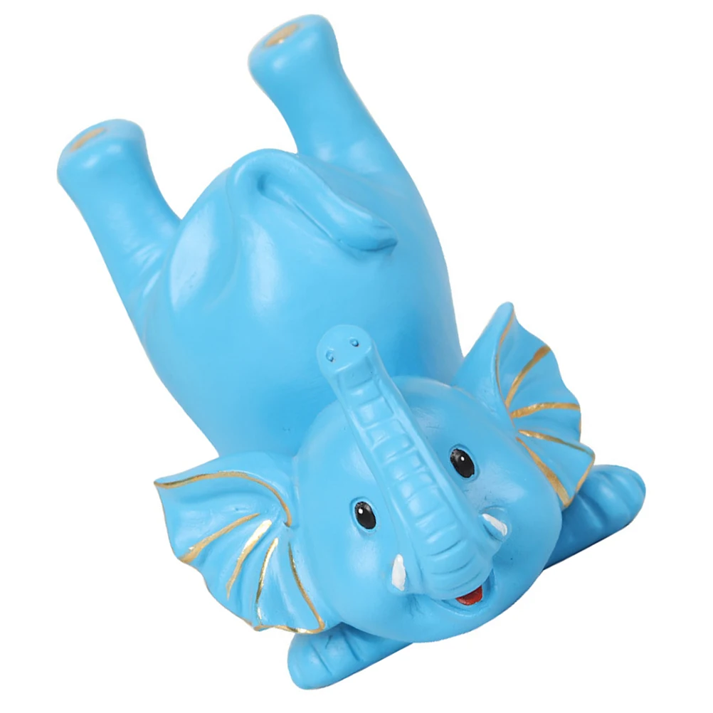 

Elephant Glasses Holder Retro Cute Cartoon Resin Desk Decor Eyewear Stand Spectacles Rack Home Office Accessory Mini Model