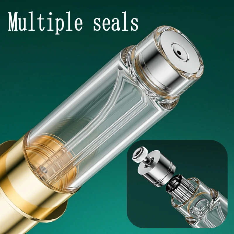 Bottiglie per dispenser spray per profumo con riempimento inferiore da 5 ml Bottiglia per contenitore per liquidi portatile da viaggio Atomizzatore spray riutilizzabile cosmetico