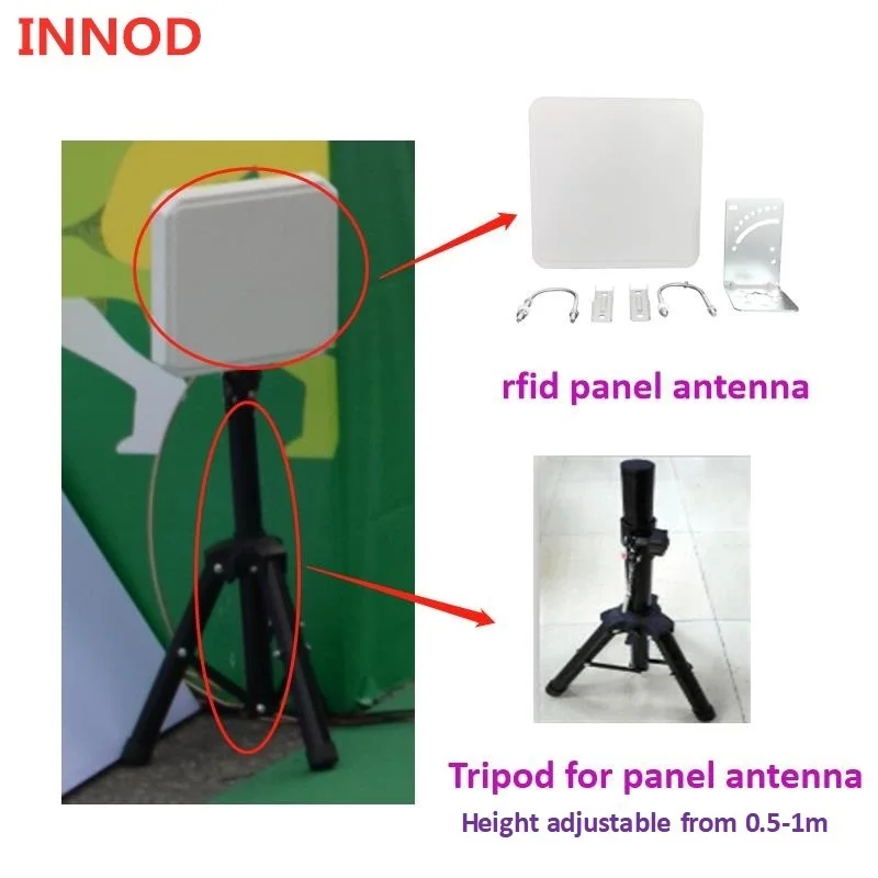 uhf rfid long distance antenna IP67 passive read long RHCP polarization 9.2dbi waterproof outdoor uhf rfid antenna