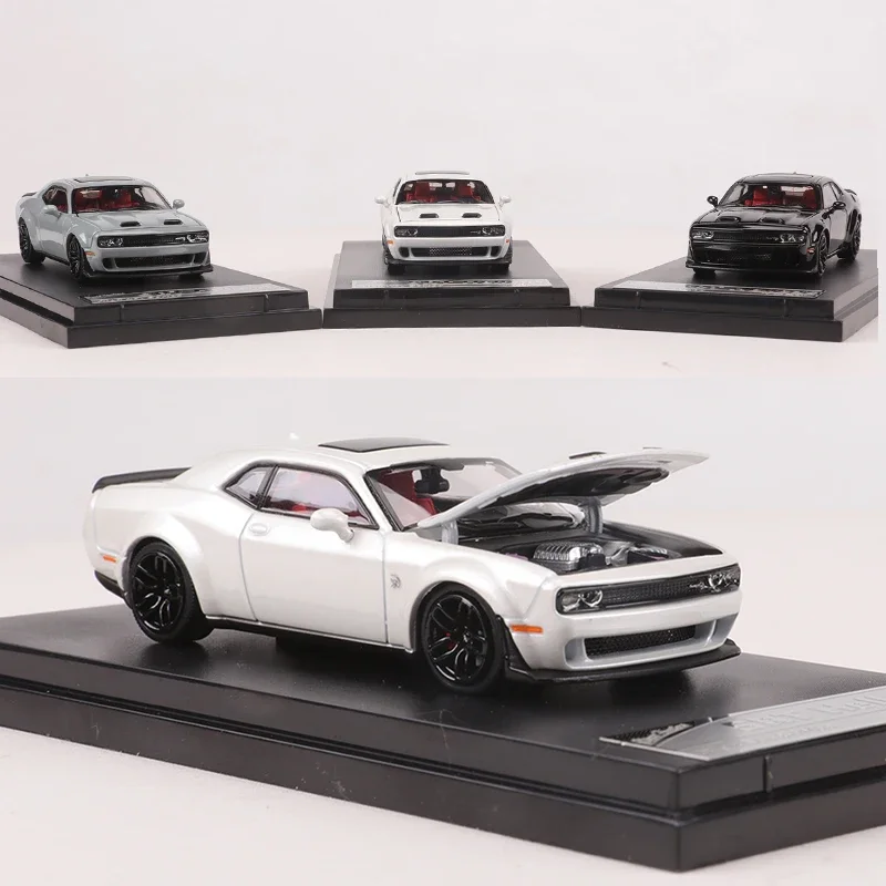 

Stance Hunters 1:64 SRT Hellcat Alloy Model Car Can Open The Hood Limited Edition 699 Collector