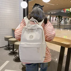 Korea School Backpack for Teenager, Stitch Kanken Laptop Backpacks for Women, Back Bag for Girl, Children's Schoolbag mochila 가방