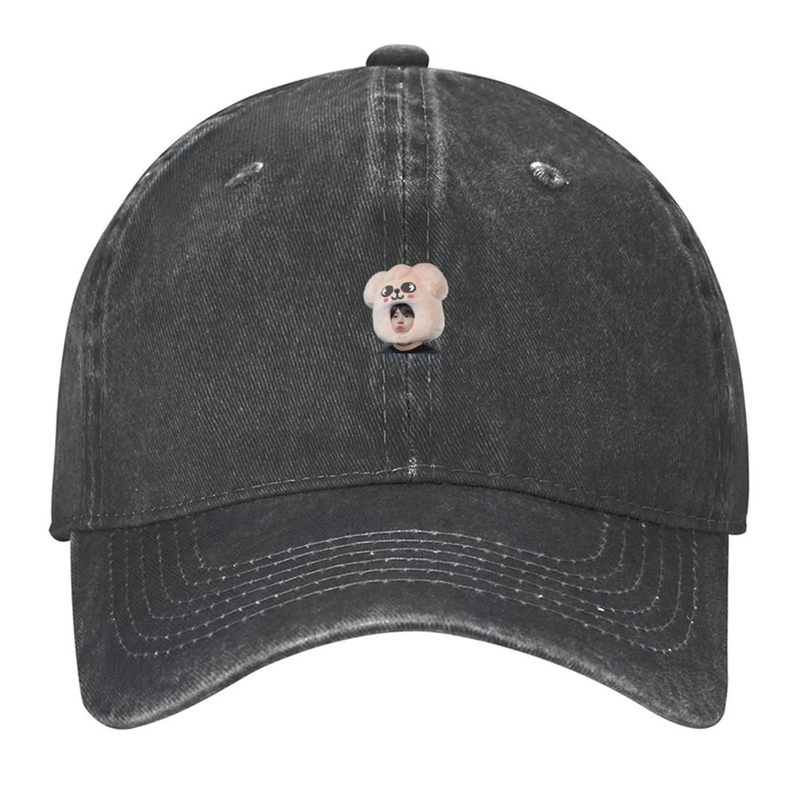 

Cute Seungmin PuppyM Baseball Cap Luxury Hat Rave Hat men Bobble Hat Caps For Men Women's
