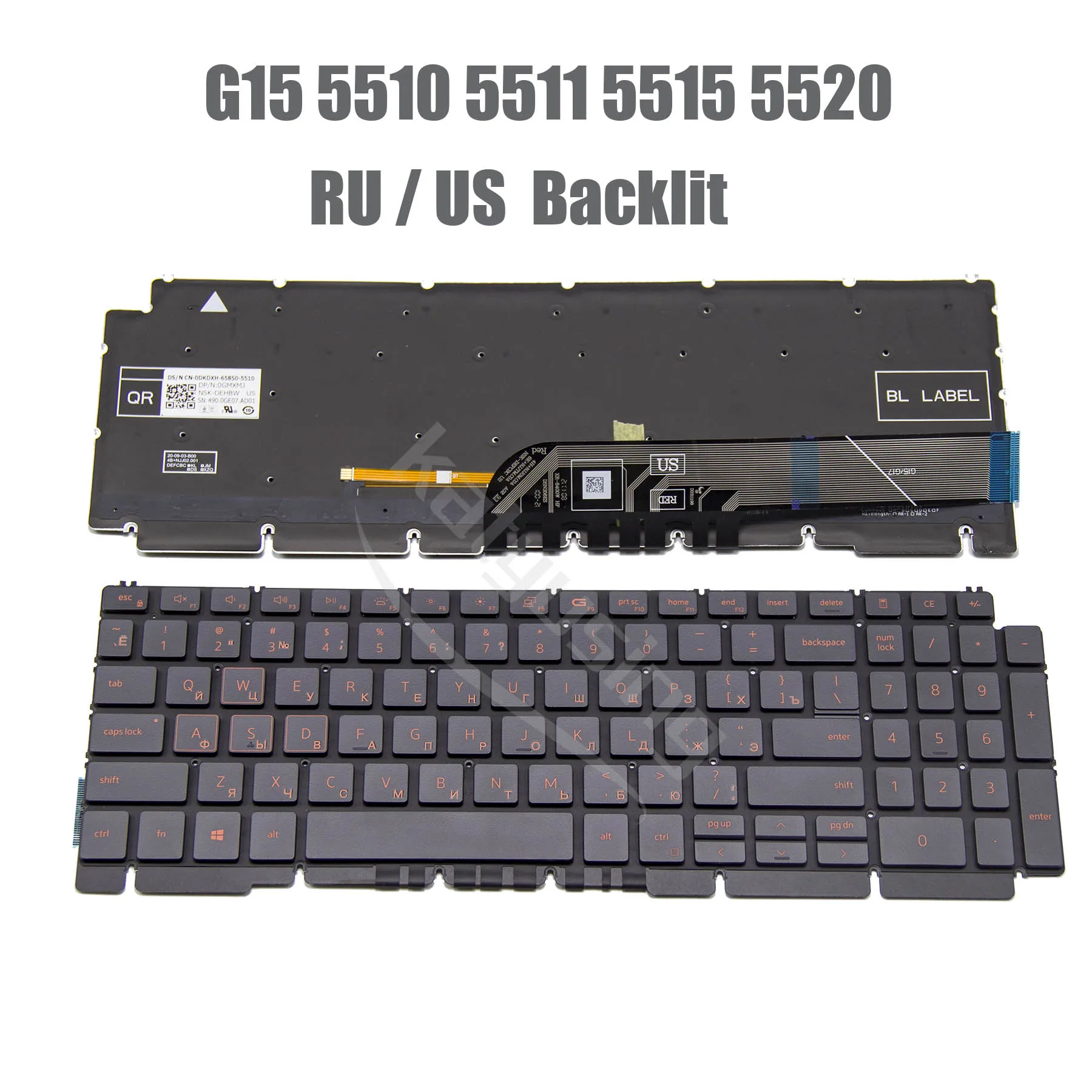 لوحة مفاتيح روسية مخصصة لجهاز DELL G15 5511 – تقييم شامل ونصائح عملية من مستخدم حقيقي