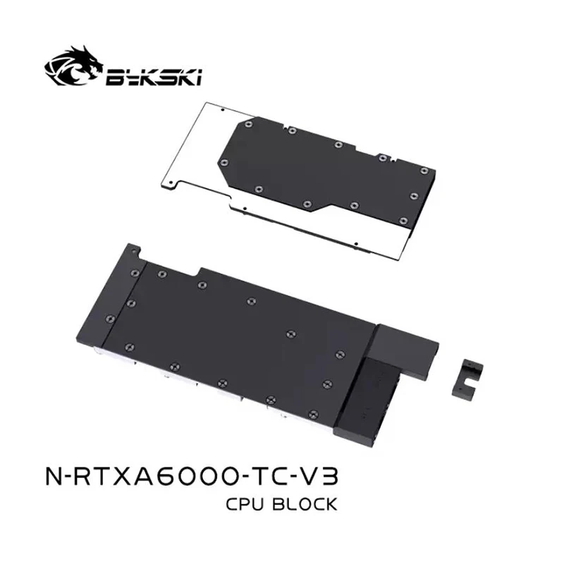 Bykski GPU Block for Leadtek RTXA6000 Tesla A40 48G Backplane Water Cooling Video Card / Copper Radiator N-RTXA6000-TC-V3
