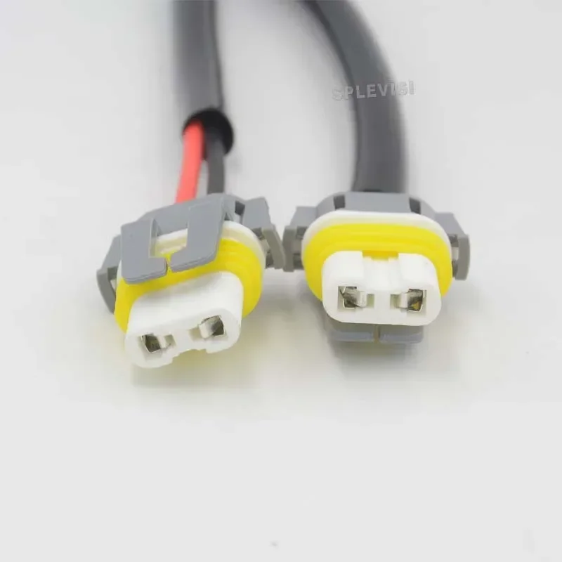 2Pcs 2-Way Splitter Wire Conversion Wire 9008 H13 Male TO 9005 9006 H10 Female Harness Head Light Male Female Plug  Ceramic