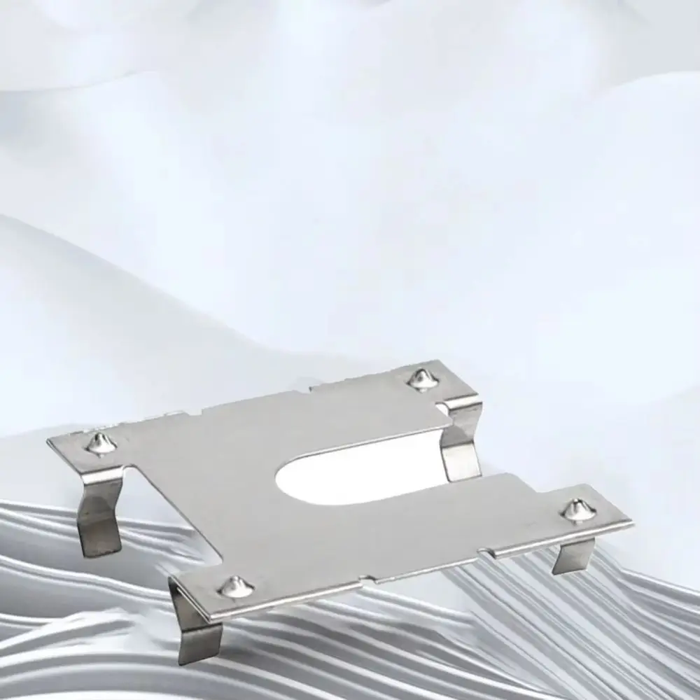 100PCS 304 Stainless Steel Solar Panel Grounding Clip High Temperature Resistant Corrosion Resistant Solar Panel Spacer