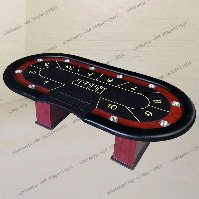 Texas poker table baccarat folding poker table, custom chip roulette size cow table