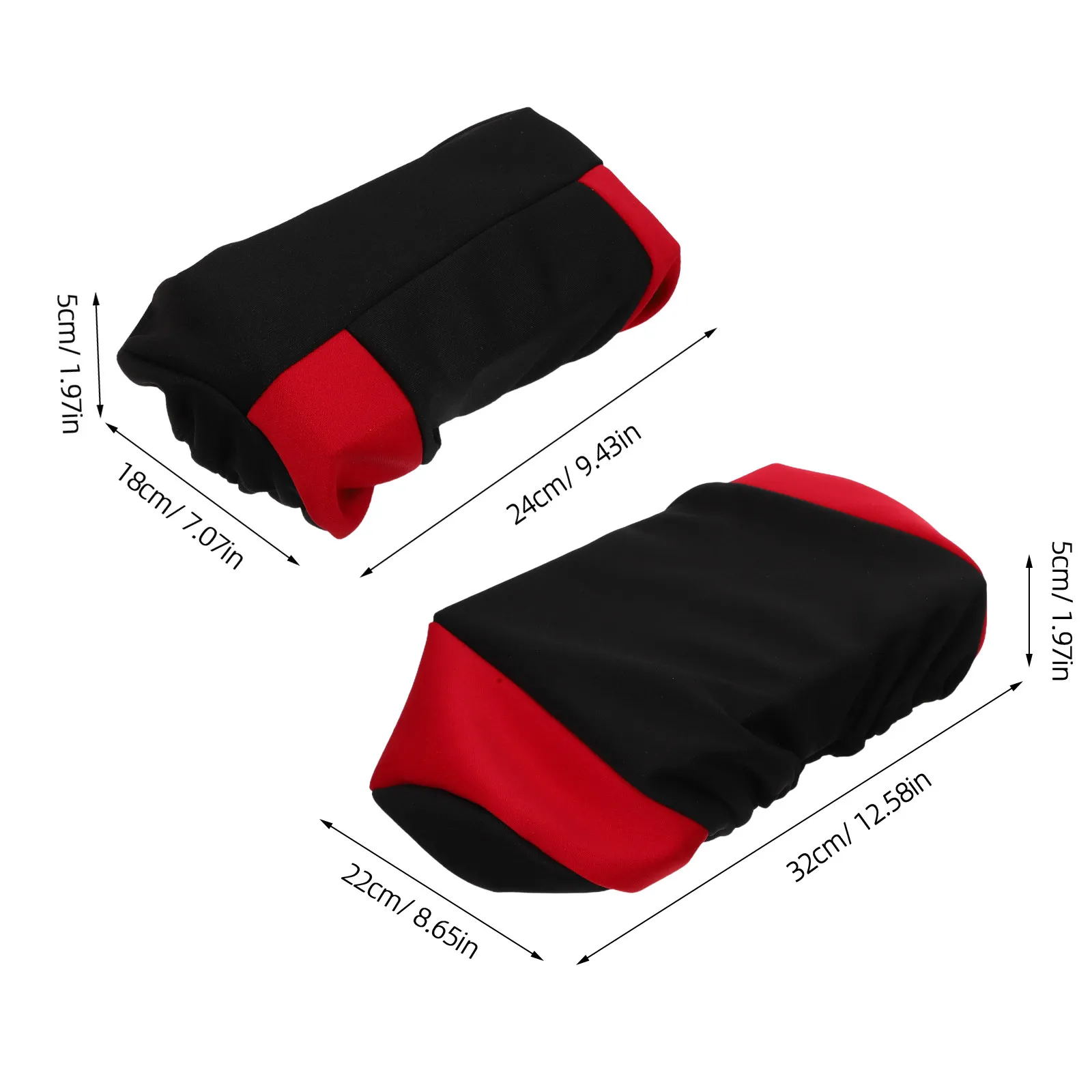 2Pcs Gaming Chair Headrest and Back Lumbar Cushion Cover Soft Breathable Fabric Universal Fit for Office Computer Desk Swivel