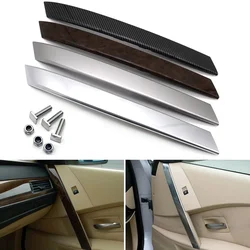 LHD RHD E60 E61 Interior Car Front Rear Left Right Inner Door Handle Cover Trim For BMW 5 Series M5 2004-2006 520i 523i 525i 530