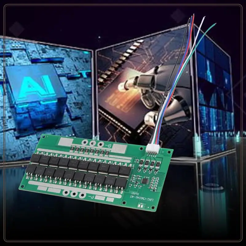 Надежная серия-4, 200 А, защита литиевой батареи с одним портом, 18650, полимерные аксессуары в сборе, защита литиевой батареи Bo